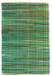 Rag rug - Home (green)