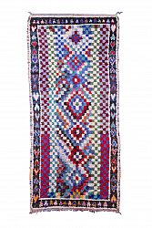 Moroccan Berber rug Boucherouite 325 x 145 cm