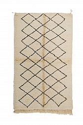 Kilim Moroccan Berber rug Beni Ourain 215 x 130 cm