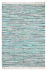 Rag rug - Bombay (blue)