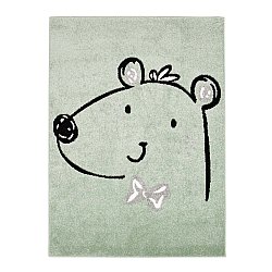 CHILDRENS RUGS rug for children room CHILDRENS RUGS for boy girl Bubble Bear green bear