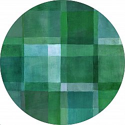 Round rug - Lannion (green)