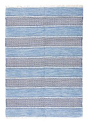 Rag rug - Havtorn (blue)