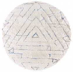 Round rugs - Valencia (blue/multi)