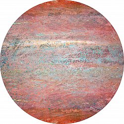 Round rug - Mare (red)