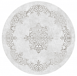 Round rug - Santi (light grey)