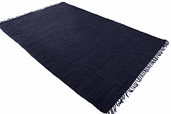 Rag rug - Silje (blue/dark blue)