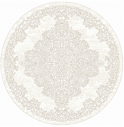 Round rug - Valenza (white)